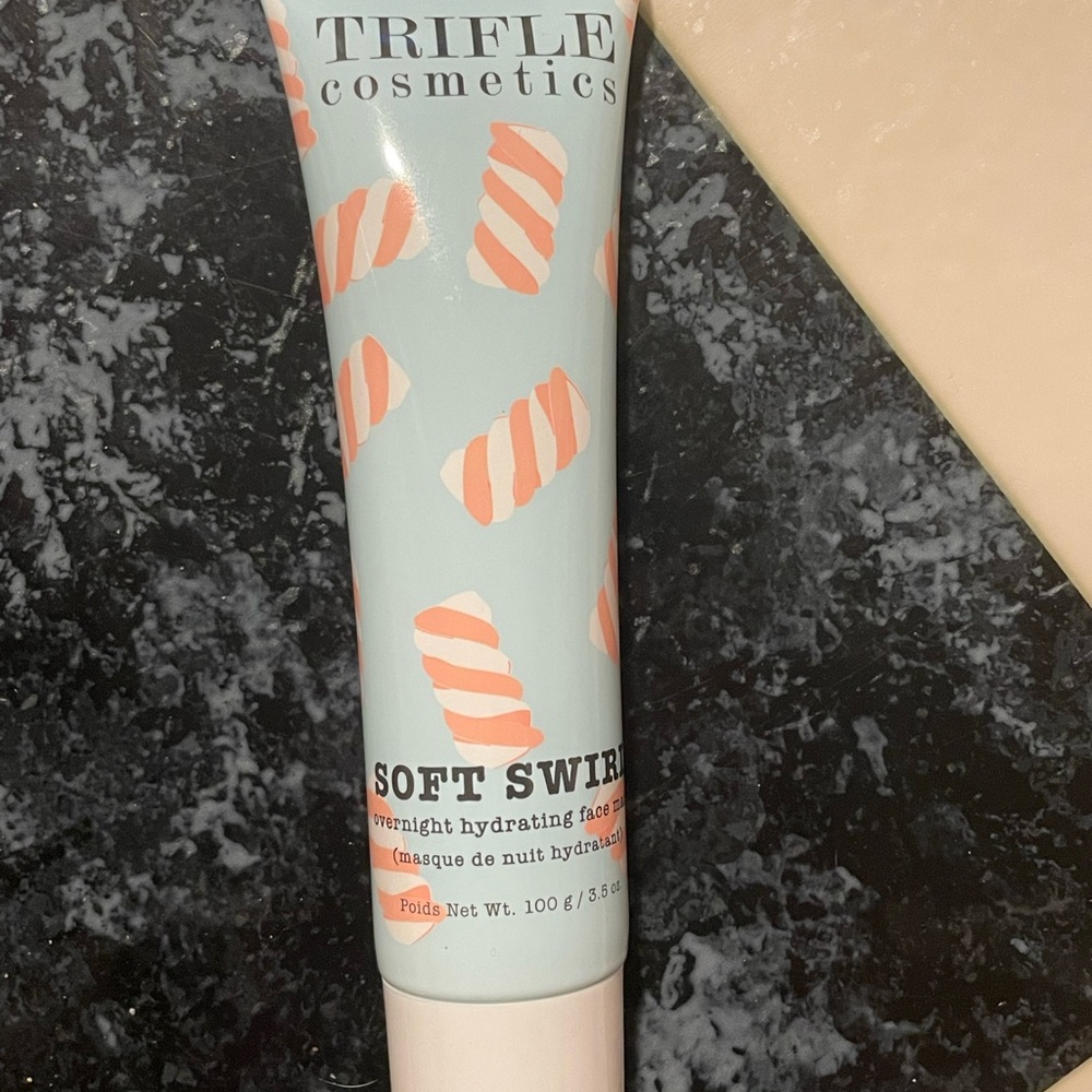 Soft Swirl Overnight Hydrating Face Mask - Blue and Pink